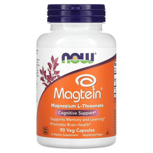 Now Foods - Magtein Magnesium L-Threonate, 90 Units