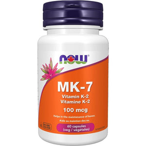 Now Foods - Mk-7 Vitamin K-2 100Mcg, 60 Units