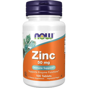 Now Foods - Zinc Gluconate 50mg | Multiple Sizes