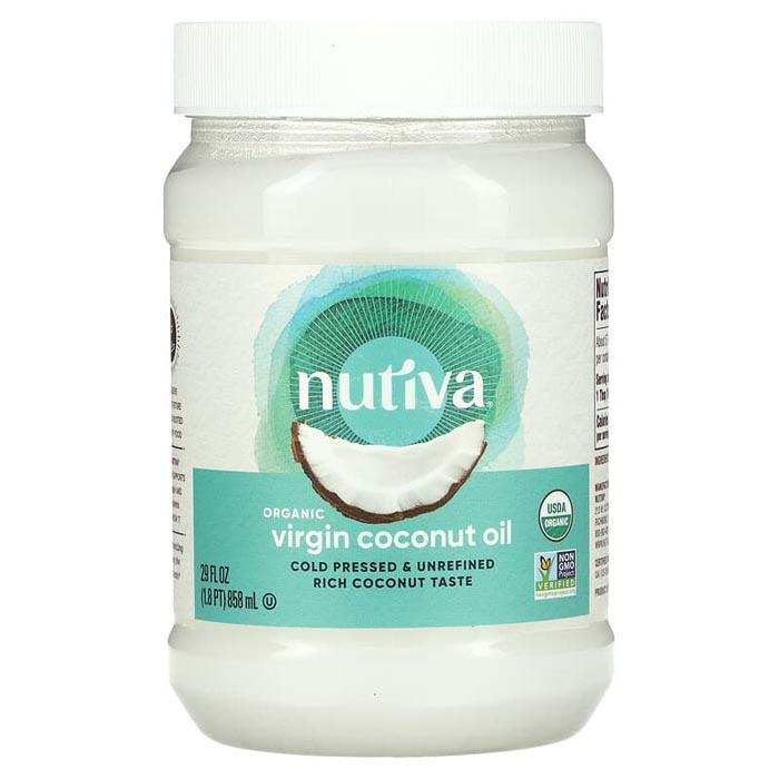 Nutiva - Nurture Vitality Coconut Oil Virgin Organic, 860ml