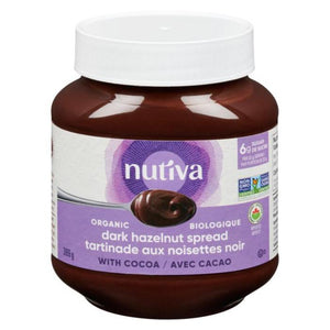 Nutiva - Nurture Vitality Dark Organic Hazelnut Spread, 369g