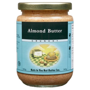 Nuts To You - Nut Butter Crunchy Almond Butter, 365g