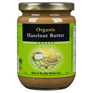 Nuts To You - Nut Butter Hazelnut Butter Smooth Organic, 365g