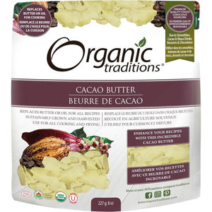 Organic Traditions - Cocoa Butter, 227g