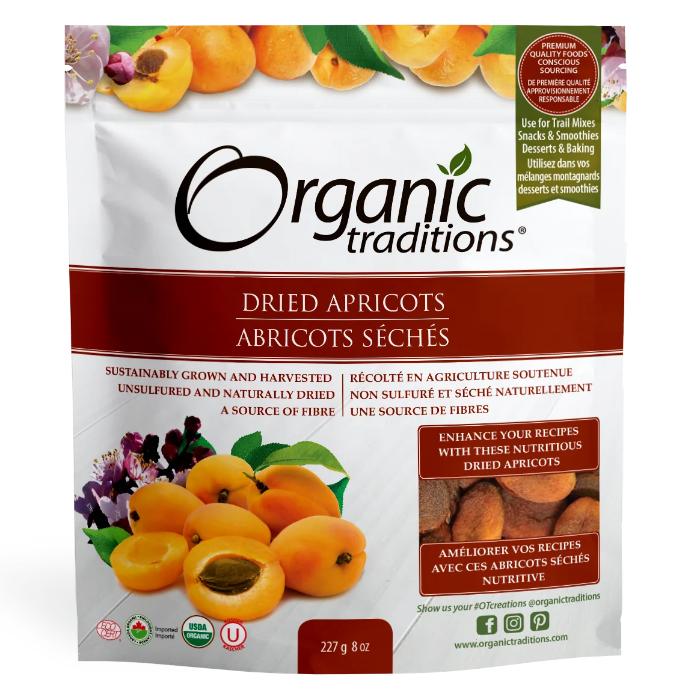 Organic Traditions - Dried Apricot, 227g