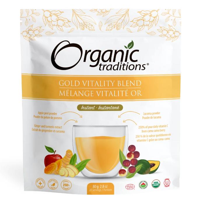 Organic Traditions - Gold Vitality Blend, 80g