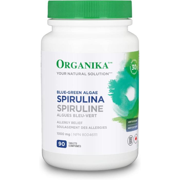 Organika - Spirulina, 90 Tablets