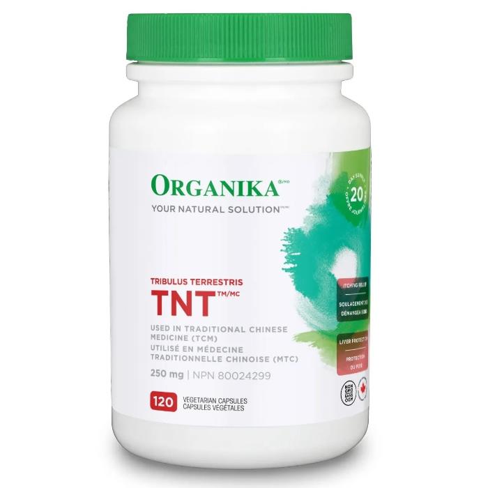 Organika - Tnt (Tribulus Terrestris), 120 Vegetarian Capsules
