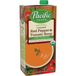 Pacific Foods - Organic Red Pepper Tomato Soup, 1L | Multiple Options