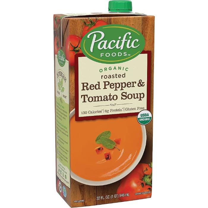 Pacific Foods - Organic Red Pepper Tomato Soup Original, 1L