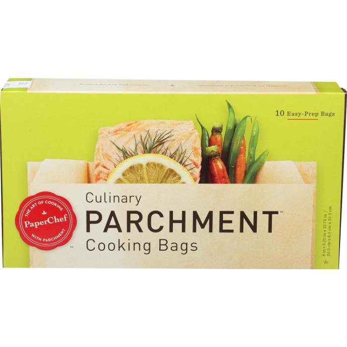 PaperChef - Culinary Parchment Cooking Bags 10 Easy-Prep Bags, 10 Units