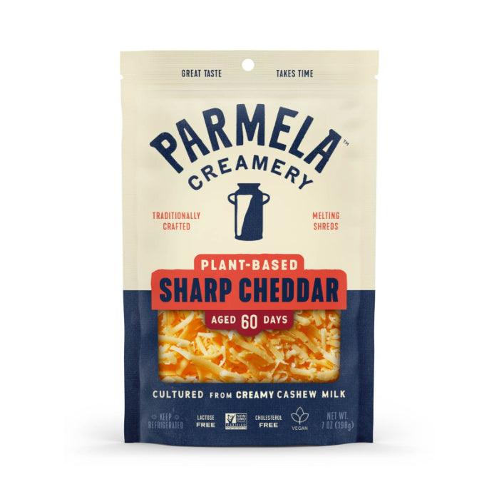 Parmela Creamery - Vegan Sharp Cheddar Cheese Slices, 7oz