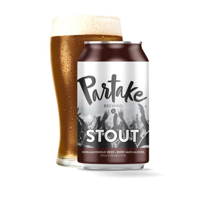 Partake - Craft Non-Alcoholic Beer Stout, 355ml