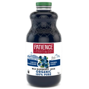 Patience Fruit & Co - Juice Wild Blueberry Organic, 946ml