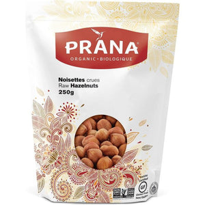 Prana - Organic Raw Hazelnuts, 250g