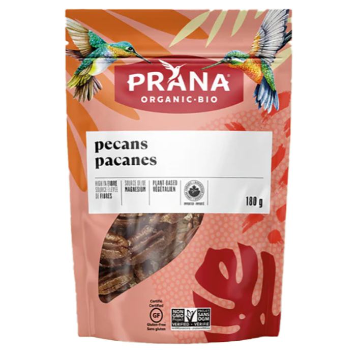 Prana - Organic Raw Pecans, 180g