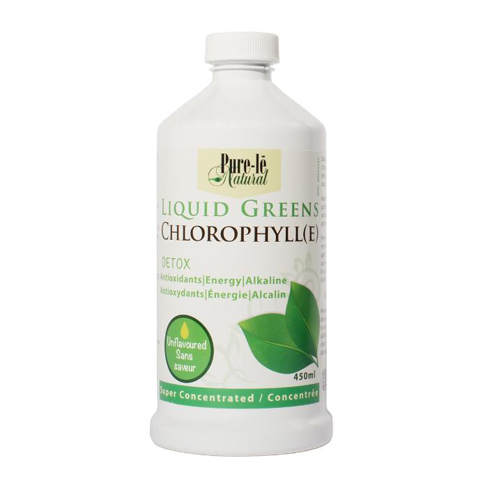 Pure-le Natural - Liquid Greens Chlorophyll Unflavoured, 450g