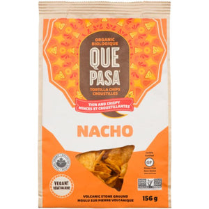 Que Pasa - Organic Chia Quinoa Nacho Chips, 156g