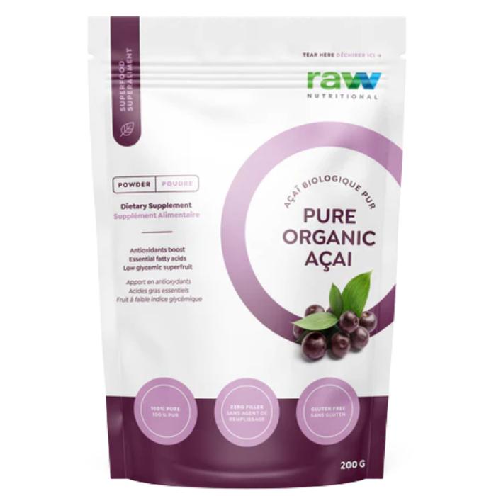 Raw Nutritional - Pure Organic Açai, 200g