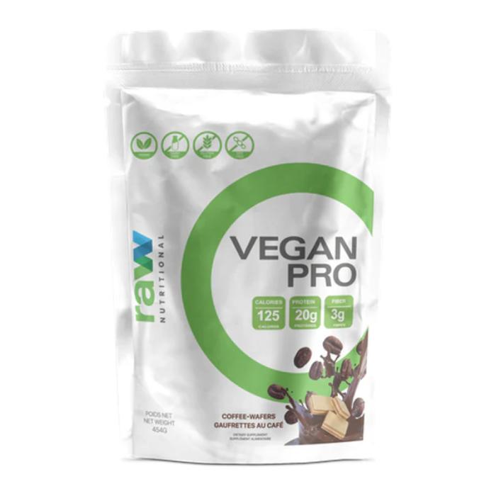 Raw Nutritional - Vegan Pro Coffee-Wafers, 454g