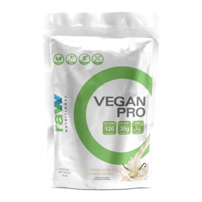 Raw Nutritional - Vegan Pro Maple Vanilla, 454g