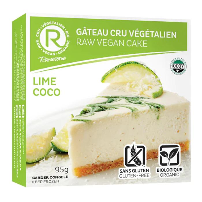 Rawesome - Raw Vegan Cake Lime Coco, 95g