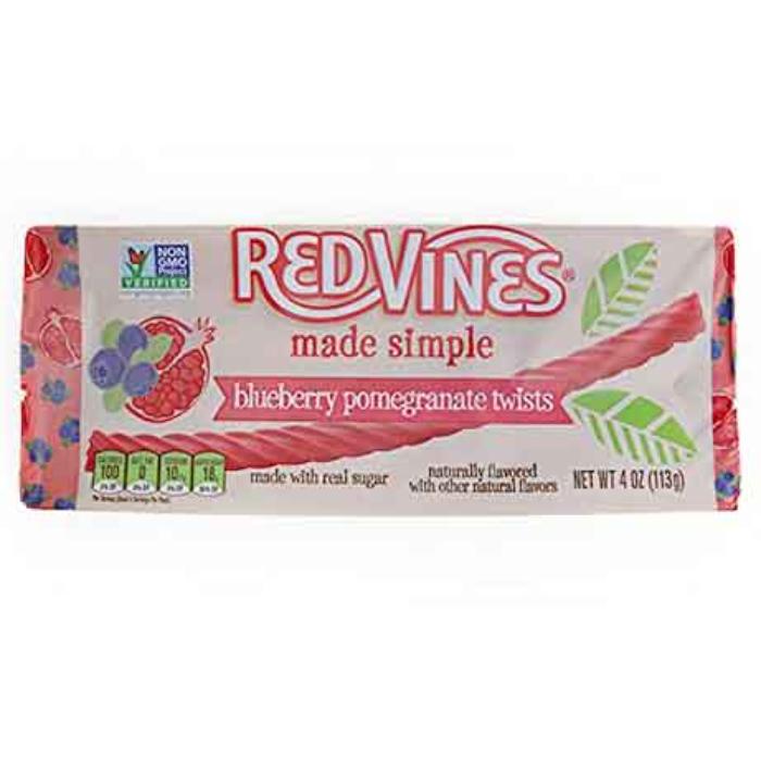 RedVines - Licorice Twists Blueberry Pomegranate, 12 x 113g