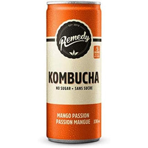 Remedy - No Sugar Kombucha, 4x330ml | Multiple Flavours