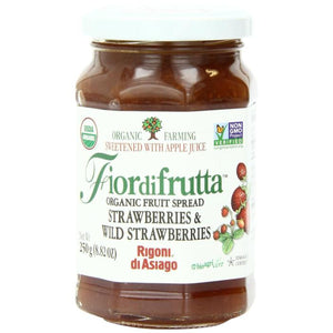 Rigoni di Asiago Fiordifrutta - Organic Fruit Spread With Pectin, 188ml | Multiple Flavours