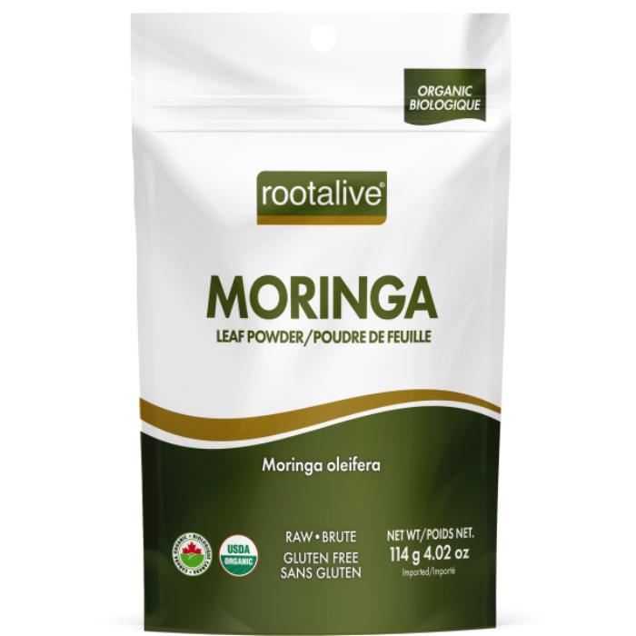 Rootalive Organic - Moringa Leaf Powder, 114g