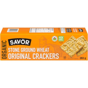 Savor - Original Organic Stone Ground Wheat Crackers, 283g