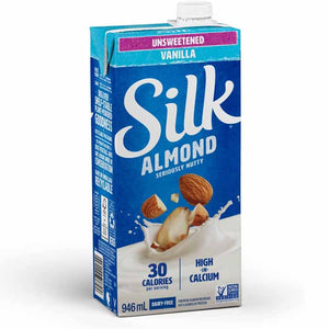 Silk - Almond Vanilla Sugar Free Drink, 946ml