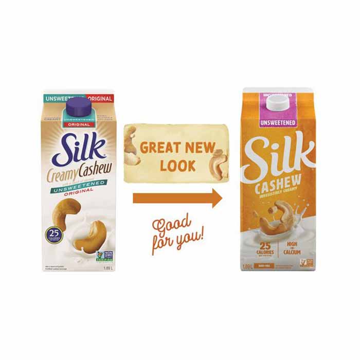 Silk - Unsweetened Creamy Cashew Drink, 1.89L