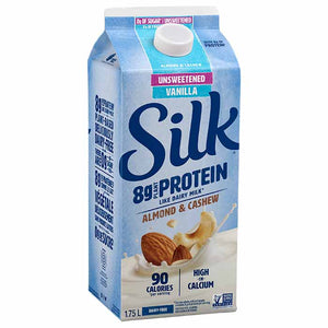 Silk - Unsweetened Vanilla Almond & Cashew Protein Drink, 1.75L