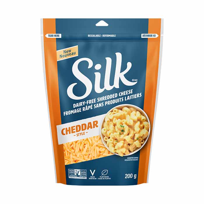 Silk Vegan Cheddar Cheese, 200g PlantX Canada