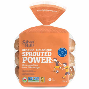 Silver Hills - Sprouted Hamburger Buns, 390g