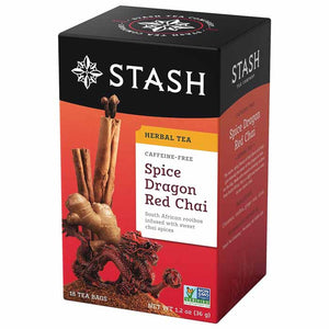 Stash Tea - Herbal Tea Spice Dragon Red Chai 18 Tea Bags, 36g