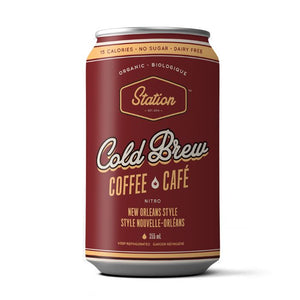 Station - Nitro Cold Brew Coffee, 355ml