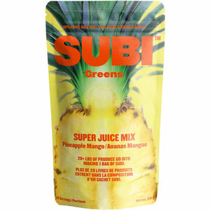 Subi - Greens Super Juice Mix Pineapple Mango 40 Servings, 280g