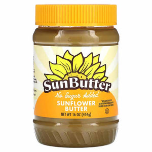 Sunbutter - Sunflower Butter No Sugar Added, 454g