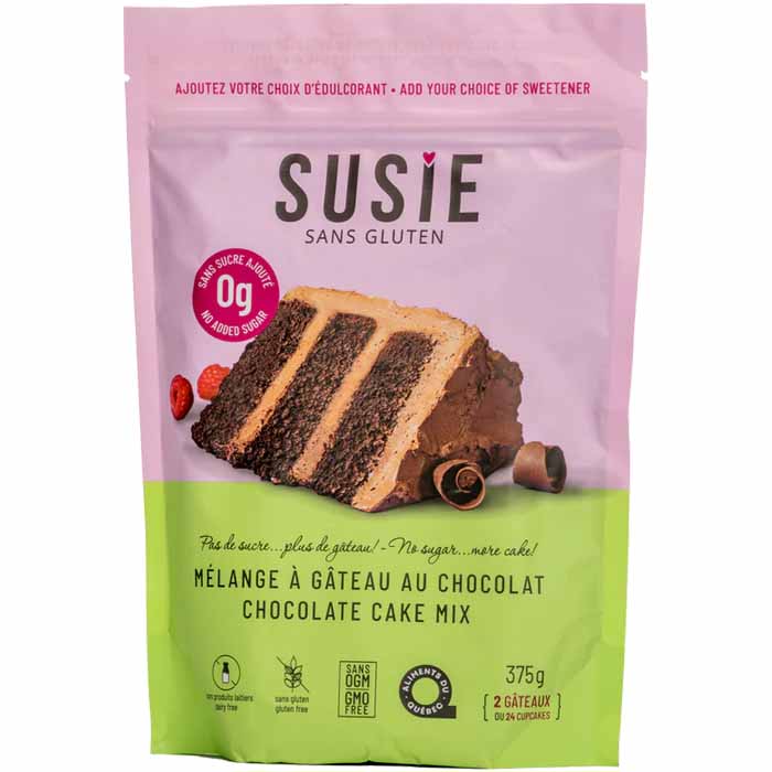 Susie Sans Gluten - Chocolate Cake Mix, 375g