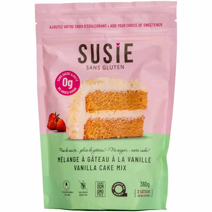 Susie Sans Gluten - Susie Sans Gluten Vanilla Cake Mix, 360g