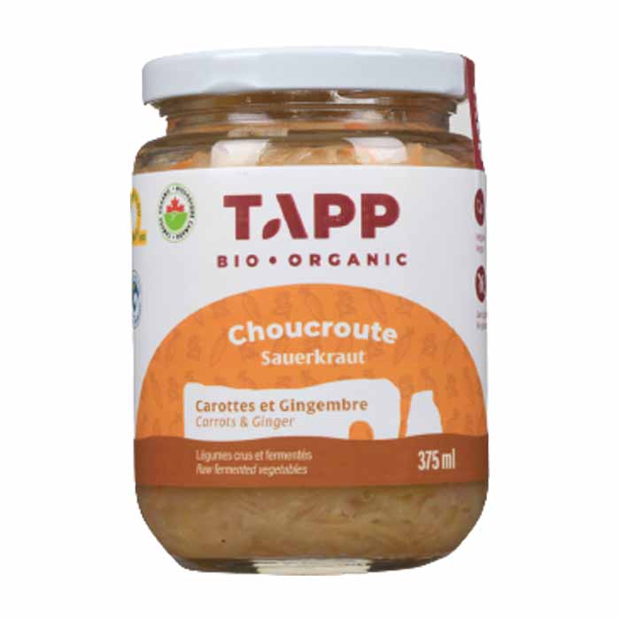 Tapp - Sauerkraut Carrot Ginger, 375 ml