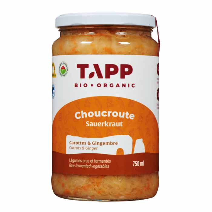 Tapp - Sauerkraut Carrot Ginger, 750ml