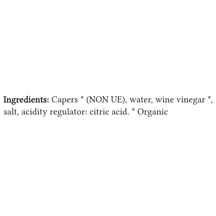 Tau - Organic Vinegar Capers, 140g - back