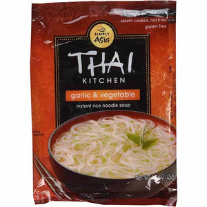 Thai Kitchen - Garlic & Vegetable Instant Rice Noodle Soup, 45g