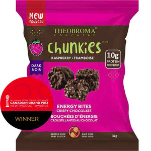 Theobroma - Dark Chocolate Rasberry Energy Bites, 37g