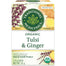 Traditional Medicinals - Organic Ginger Tulsi Herbal Tea, 20 Bags