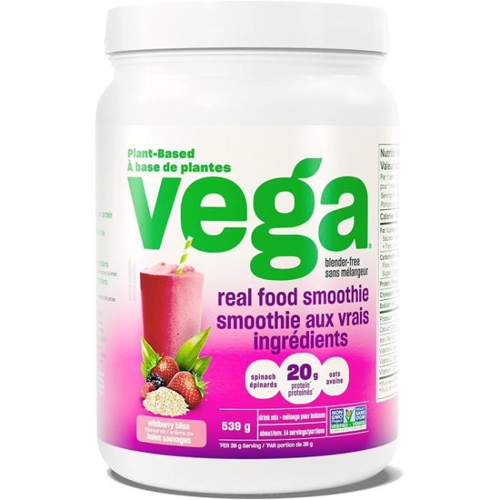 Vega - Real Food Smoothie Wildberry Bliss, 539g