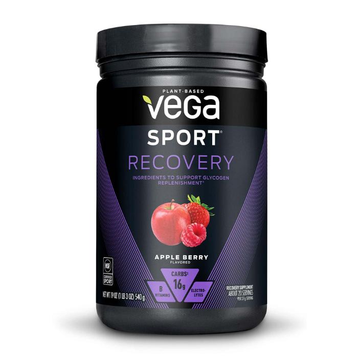 Vega - Sport Workout Recovery Apple Berry, 540g